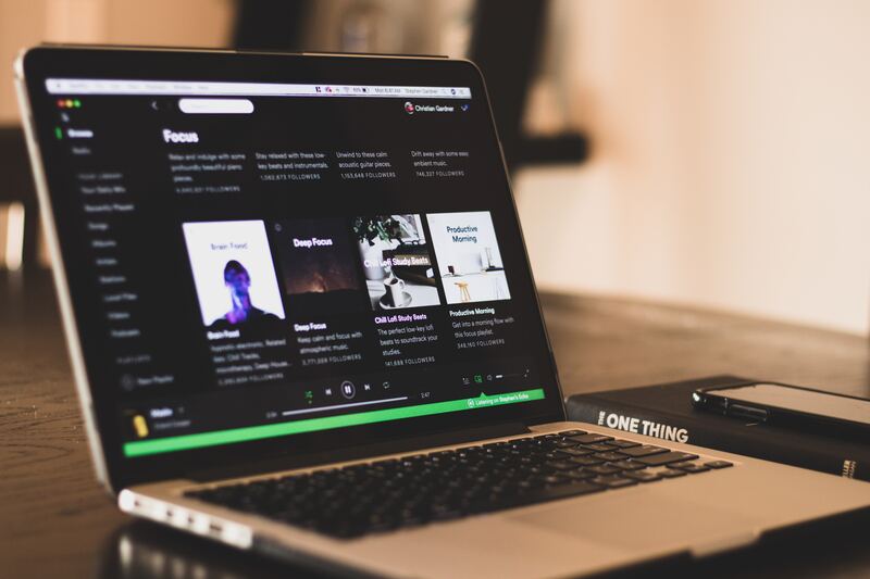 Managing Songs on Spotify Web Player